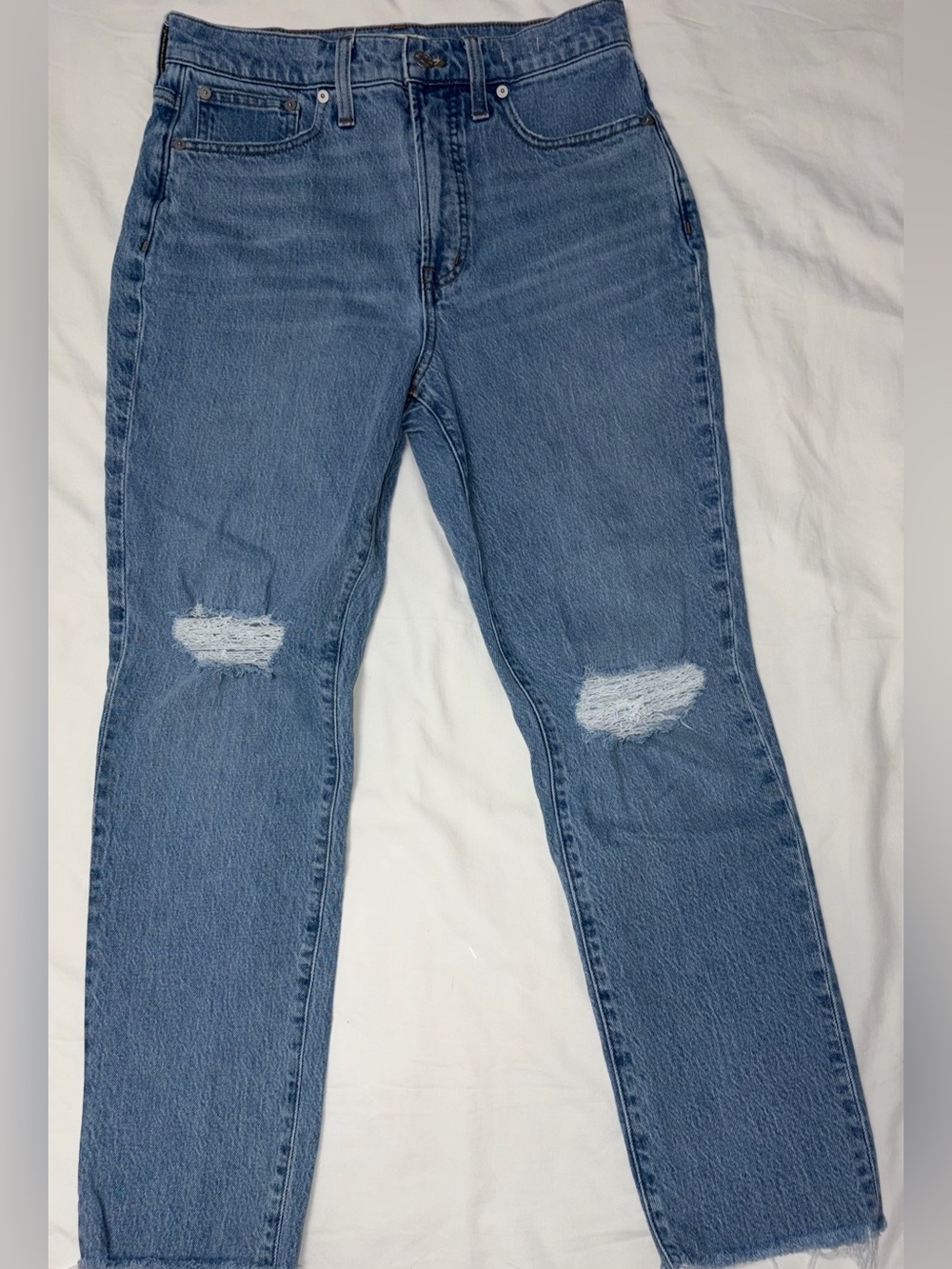Madewell Jeans  distressed Perfect Vintage Jean  Sz 28 EUC